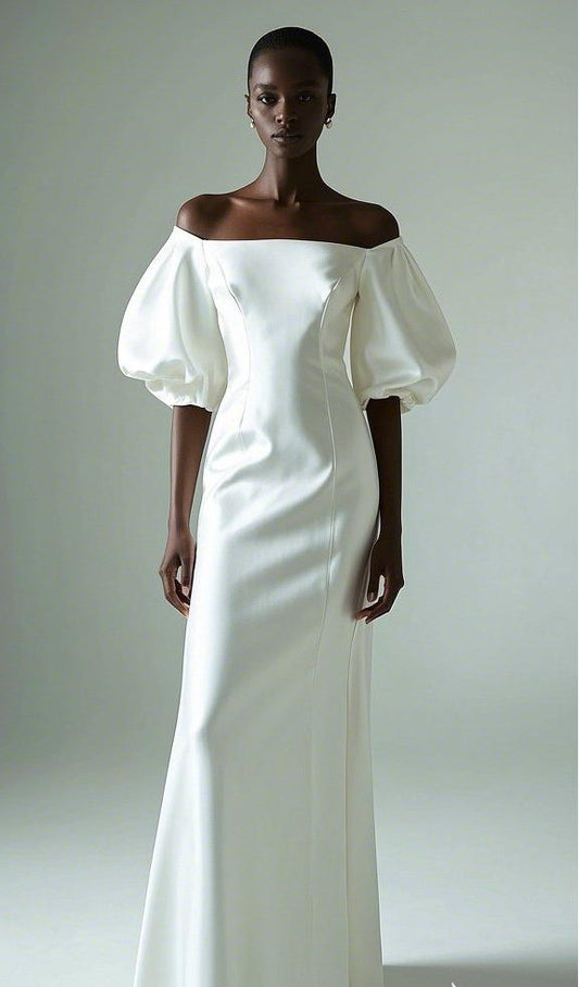 white dress